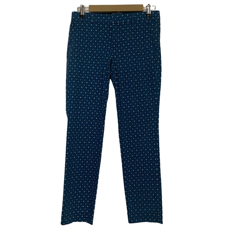 Banana Republic Navy Blue Chino Crop Pants